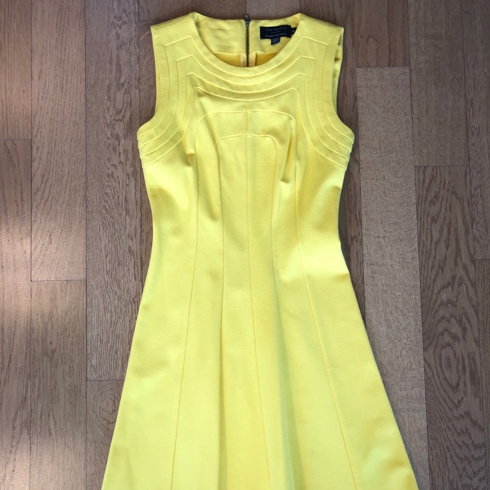 Ted Baker structured mini cocktail dress